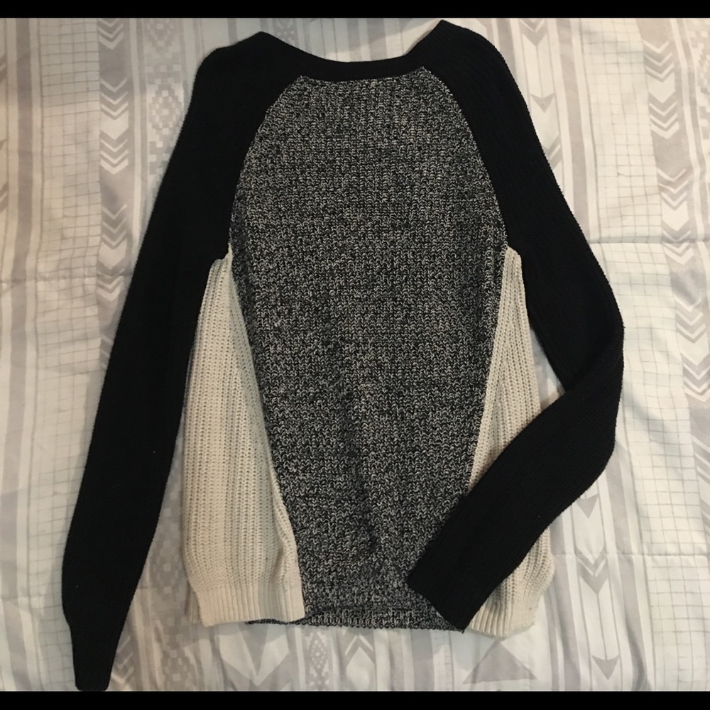 Express Color Block Sweater - image 2